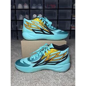 PUMA Lamello Ball MB.02 Rare Men Size 10.5 Basketball Shoes Honeycomb 377590-01